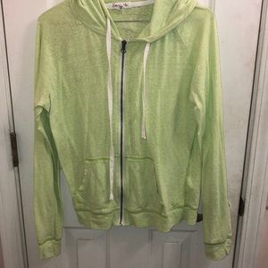 Lightweight zip up hoodie.